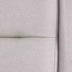 Garnero Arredamenti Letti Alla Francese-Letto alla francese 140x200cm in tessuto grigio chiaro Pompei Gihome®