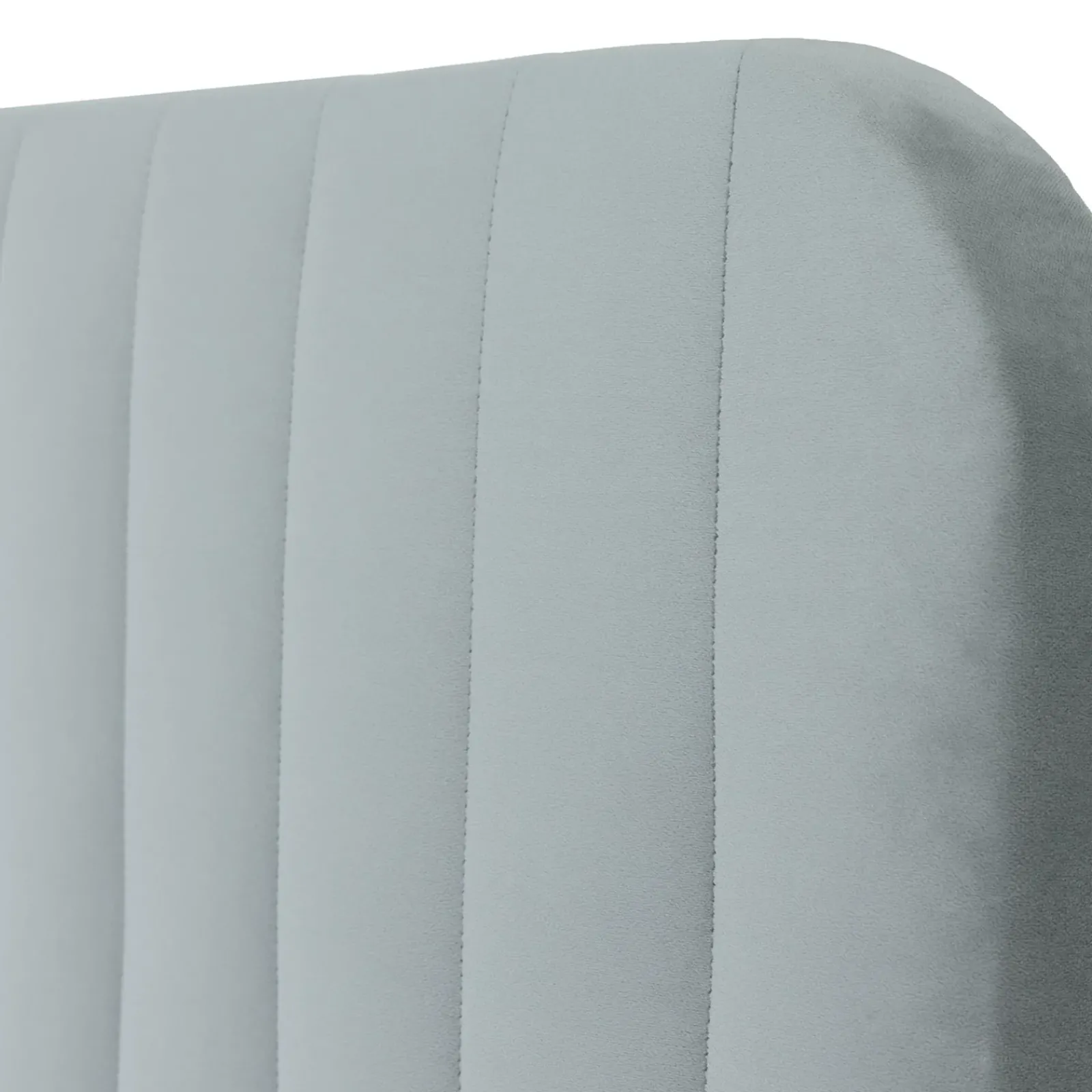 Garnero Arredamenti Letti Alla Francese-Letto contenitore alla francese 140x200cm imbottito velluto grigio Poffi Tessuto Vellutato Lucido Grigio