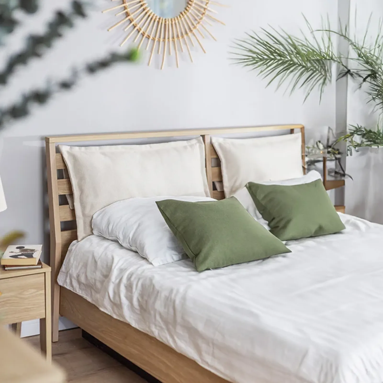 Garnero Arredamenti Letti Matrimoniali|Letti Matrimoniali-Letto matrimoniale contenitore 160x200cm rovere Noor