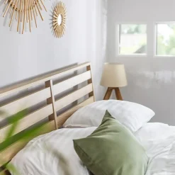 Garnero Arredamenti Letti Oversize-Letto matrimoniale oversize contenitore 180x200cm rovere Noor