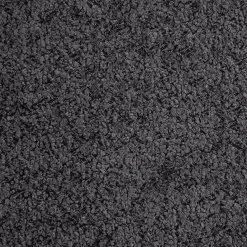 Garnero Arredamenti Letti Matrimoniali|Letti Matrimoniali-Letto matrimoniale 160x200cm con rete contenitore imbottito tessuto bouclé nero Aluna Tessuto Abriamo Nero