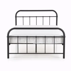 Garnero Arredamenti Letti Piazza E Mezza|Letti Per Bambini E Ragazzi-Letto una piazza e mezza moderno 120x200cm nero Stella