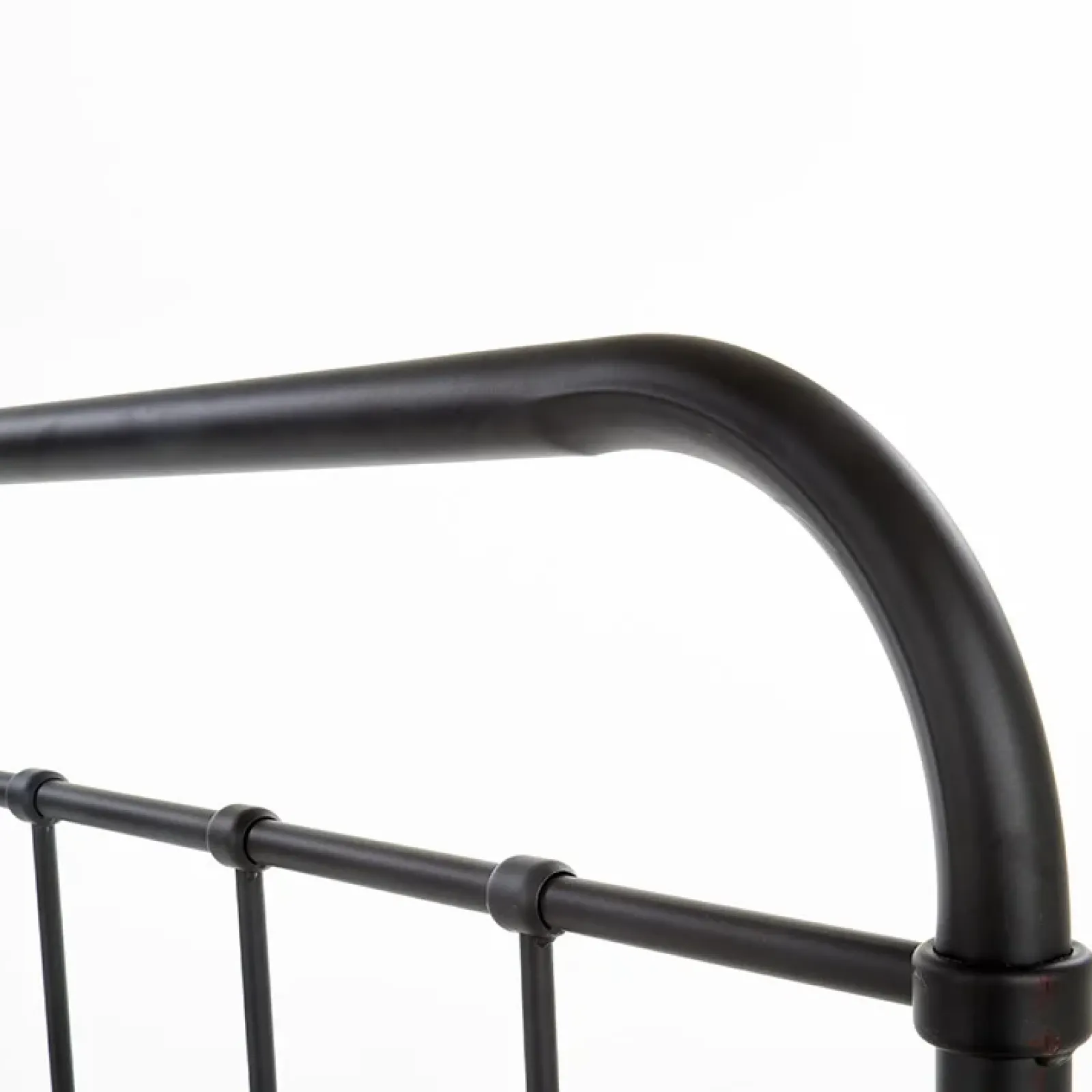 Garnero Arredamenti Letti Piazza E Mezza|Letti Per Bambini E Ragazzi-Letto una piazza e mezza moderno 120x200cm nero Stella