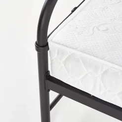 Garnero Arredamenti Letti Piazza E Mezza|Letti Per Bambini E Ragazzi-Letto una piazza e mezza moderno 120x200cm nero Stella