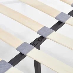 Garnero Arredamenti Letti Piazza E Mezza|Letti Per Bambini E Ragazzi-Letto una piazza e mezza moderno 120x200cm nero Stella