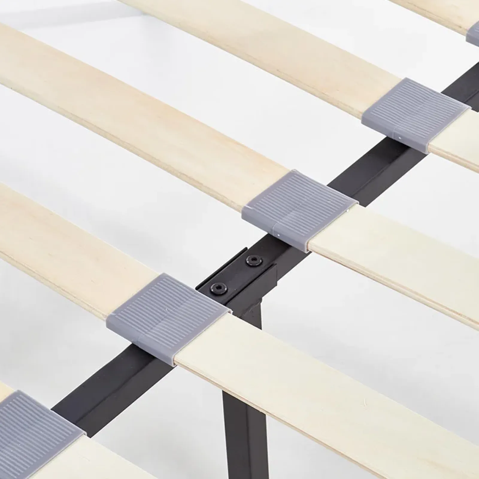 Garnero Arredamenti Letti Piazza E Mezza|Letti Per Bambini E Ragazzi-Letto una piazza e mezza moderno 120x200cm nero Stella