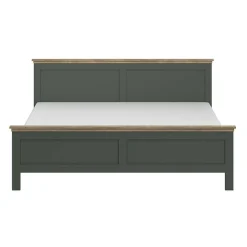 Garnero Arredamenti Letti Oversize-Letto 180x200cm matrimoniale oversize verde quercia Texel