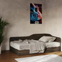 Garnero Arredamenti Letti Per Bambini E Ragazzi|Letti Per Bambini E Ragazzi-Letto 120x190cm una piazza e mezza contenitore Alex Gihome® Noce