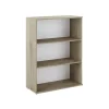 Garnero Arredamenti Librerie Ufficio|Librerie-Libreria ufficio 80x106h cm con ripiani rovere Time H