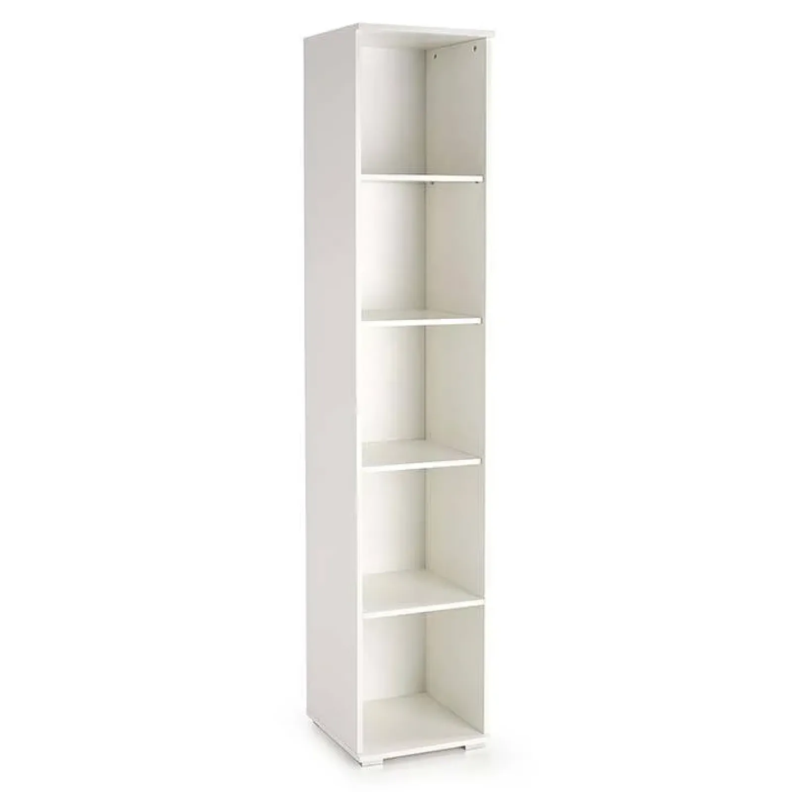 Garnero Arredamenti Librerie Ufficio|Librerie-Libreria 40x200h cm con ripiani moderna bianco opaco Viki