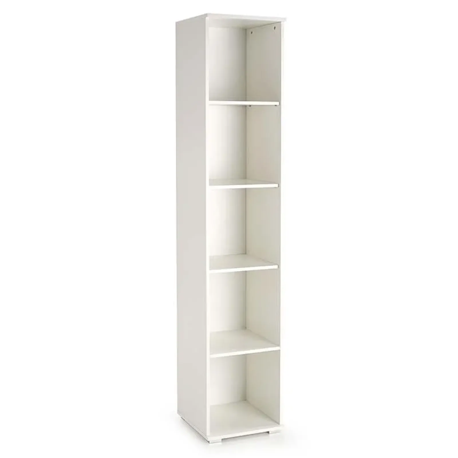 Garnero Arredamenti Librerie Ufficio|Librerie-Libreria 40x200h cm con ripiani moderna bianco opaco Viki