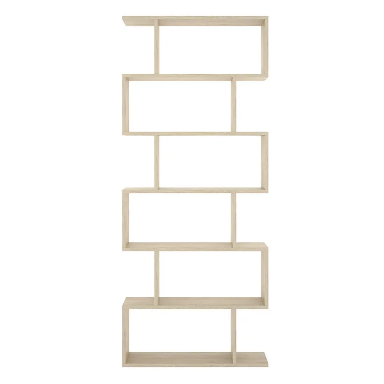 Garnero Arredamenti Librerie Ufficio|Librerie-Libreria 80x192h cm design moderno chiaro Zaira Rovere