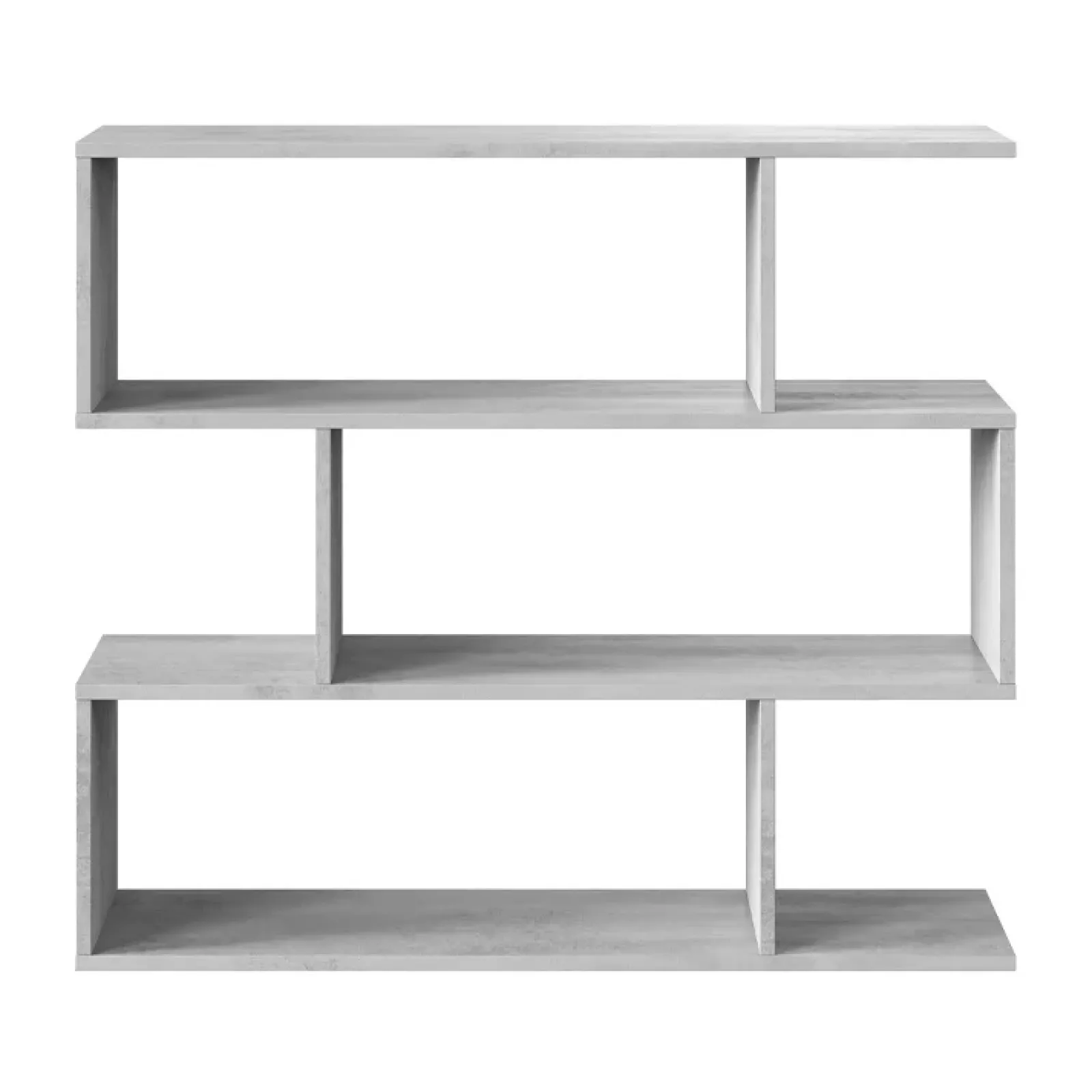 Garnero Arredamenti Librerie Ufficio|Librerie-Libreria 110x97h cm moderna design soggiorno cemento Sakura