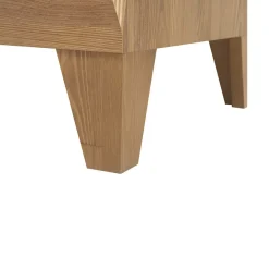 Garnero Arredamenti Credenze Moderne|Madie Moderne-Madia 110x98h cm 2 ante 2 cassetti rovere scuro Lucca