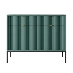 Garnero Arredamenti Madie Moderne|Madie Moderne-Madia 104x83h cm 2 ante 2 cassetti moderna design Alisa Verde