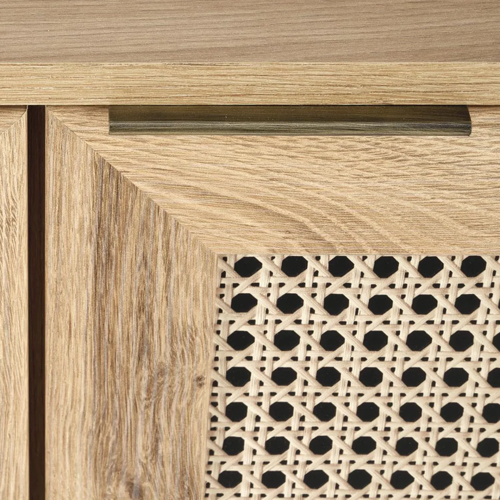 Garnero Arredamenti Madie Moderne|Madie Moderne-Madia 160x85h cm 3 ante 3 ripiani moderna rovere Sombra