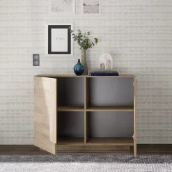 Garnero Arredamenti Credenze Moderne|Madie Moderne-Madia 120x90h cm 2 ante moderna soggiorno Alvarez Rovere