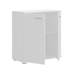 Garnero Arredamenti Credenze Moderne-Madia 71x76h cm 2 ante moderna bianco Ely