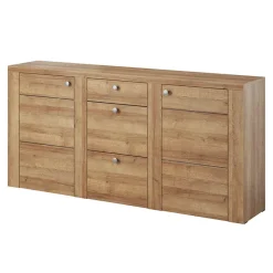 Garnero Arredamenti Credenze Moderne|Madie Moderne-Madia 176x85h cm 2 ante moderna Paloma 2 Rovere