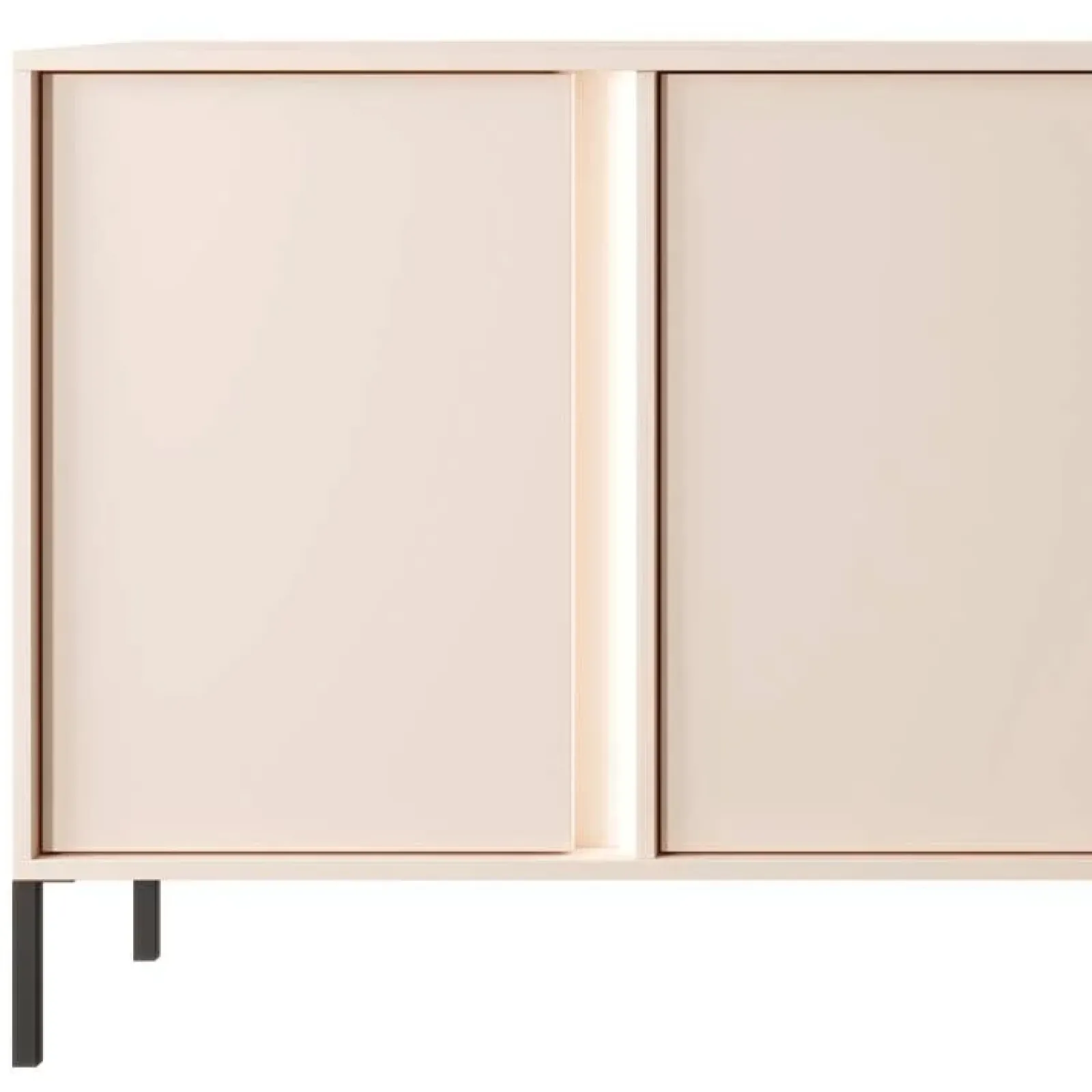 Garnero Arredamenti Credenze Moderne-Madia 203x82h cm 4 ante moderna beige Melly