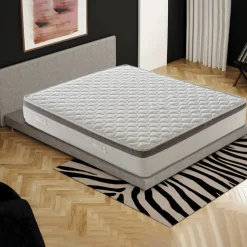 Garnero Arredamenti Materassi A Molle|Materassi A Molle-Materasso 160x200cm matrimoniale memory con molle Dolce Sonno