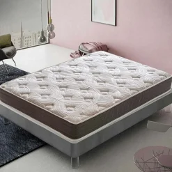 Garnero Arredamenti Materassi In Schiuma|Materassi In Schiuma-Materasso 120x200cm una piazza e mezza schiumato ad acqua 7 zone Dream