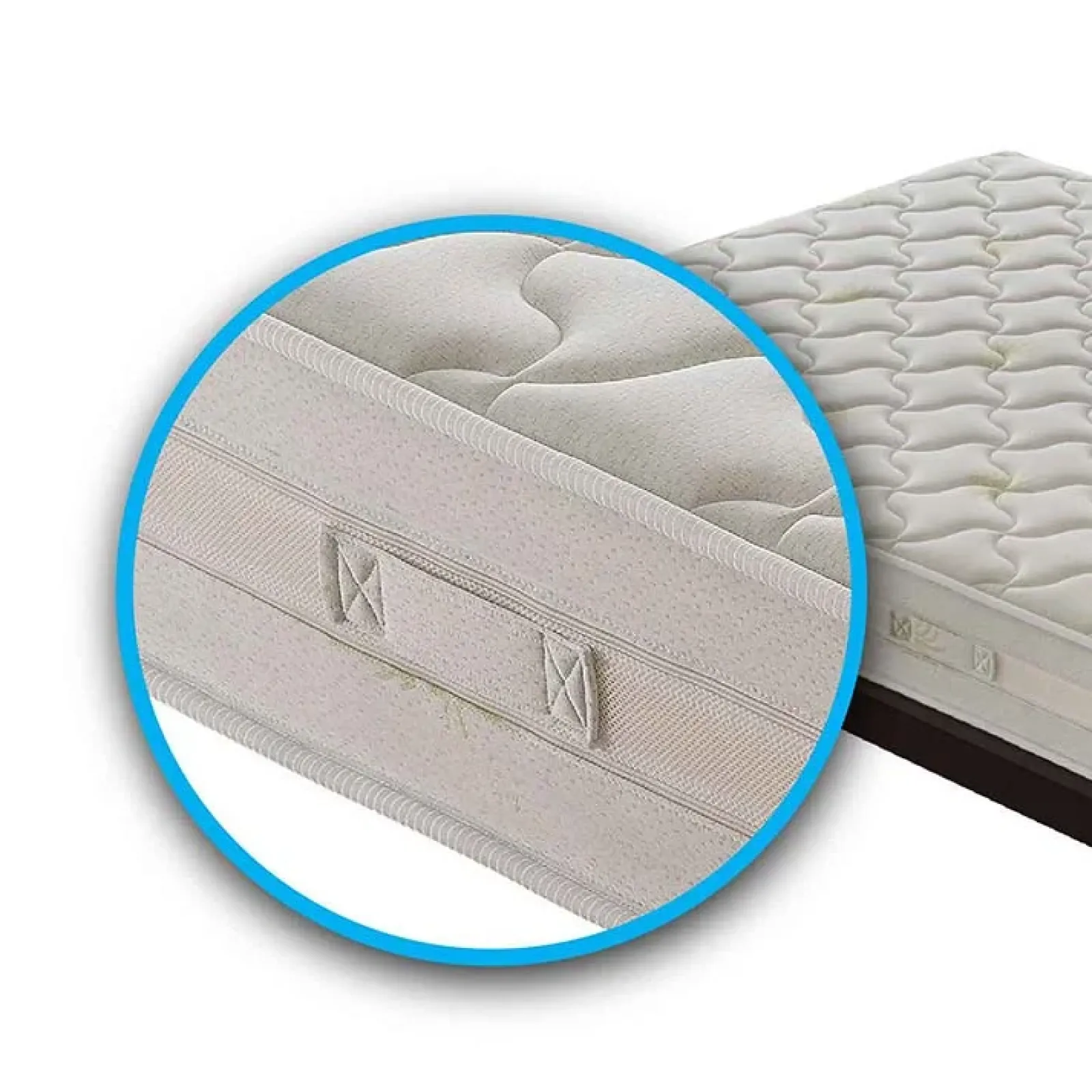 Garnero Arredamenti Materassi In Memory|Materassi In Memory-Materasso 120x190cm una piazza e mezza sfoderabile memory schiumato Imperial