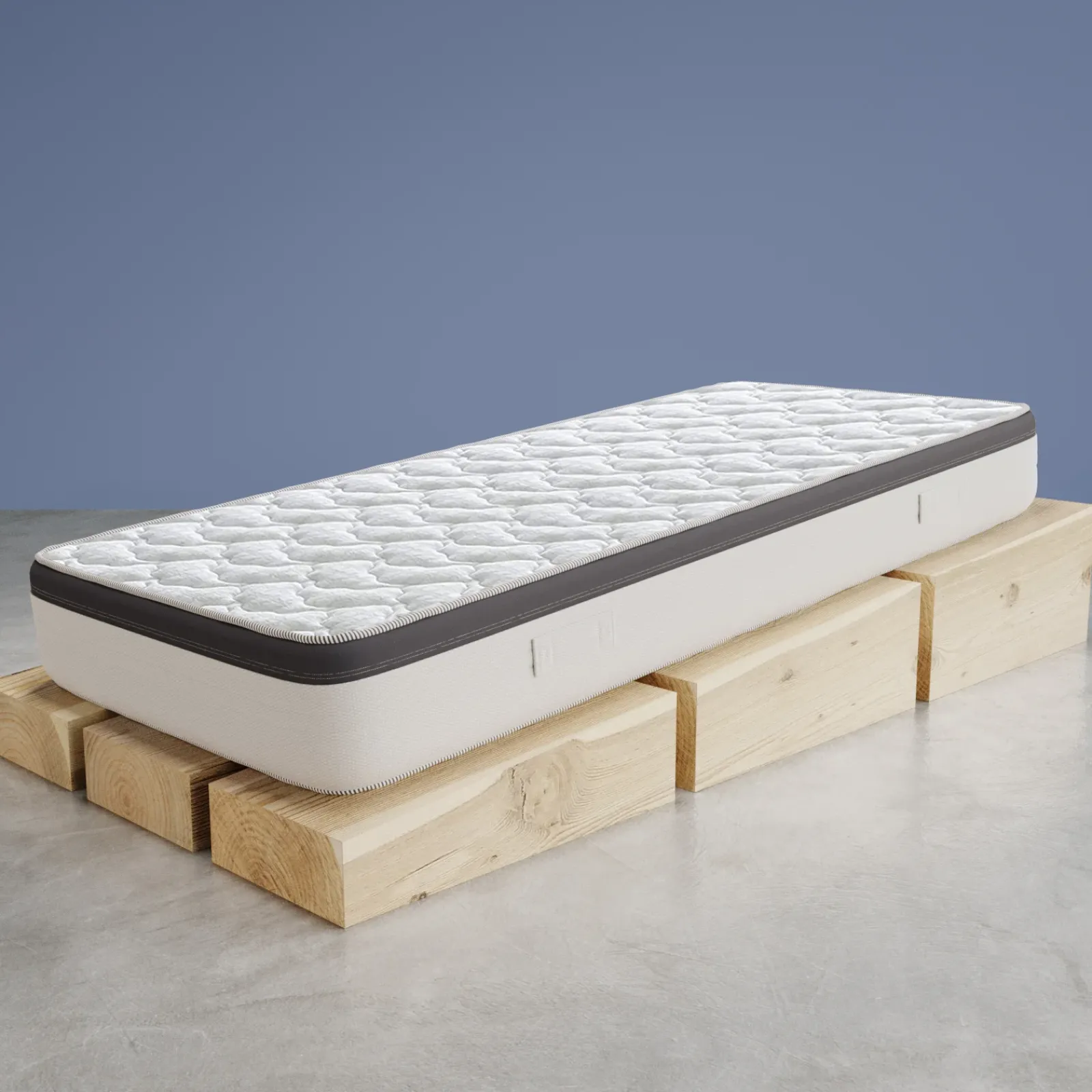 Garnero Arredamenti Materassi In Memory|Materassi In Memory-Materasso 120x195cm una piazza e mezzo memory con molle Premium