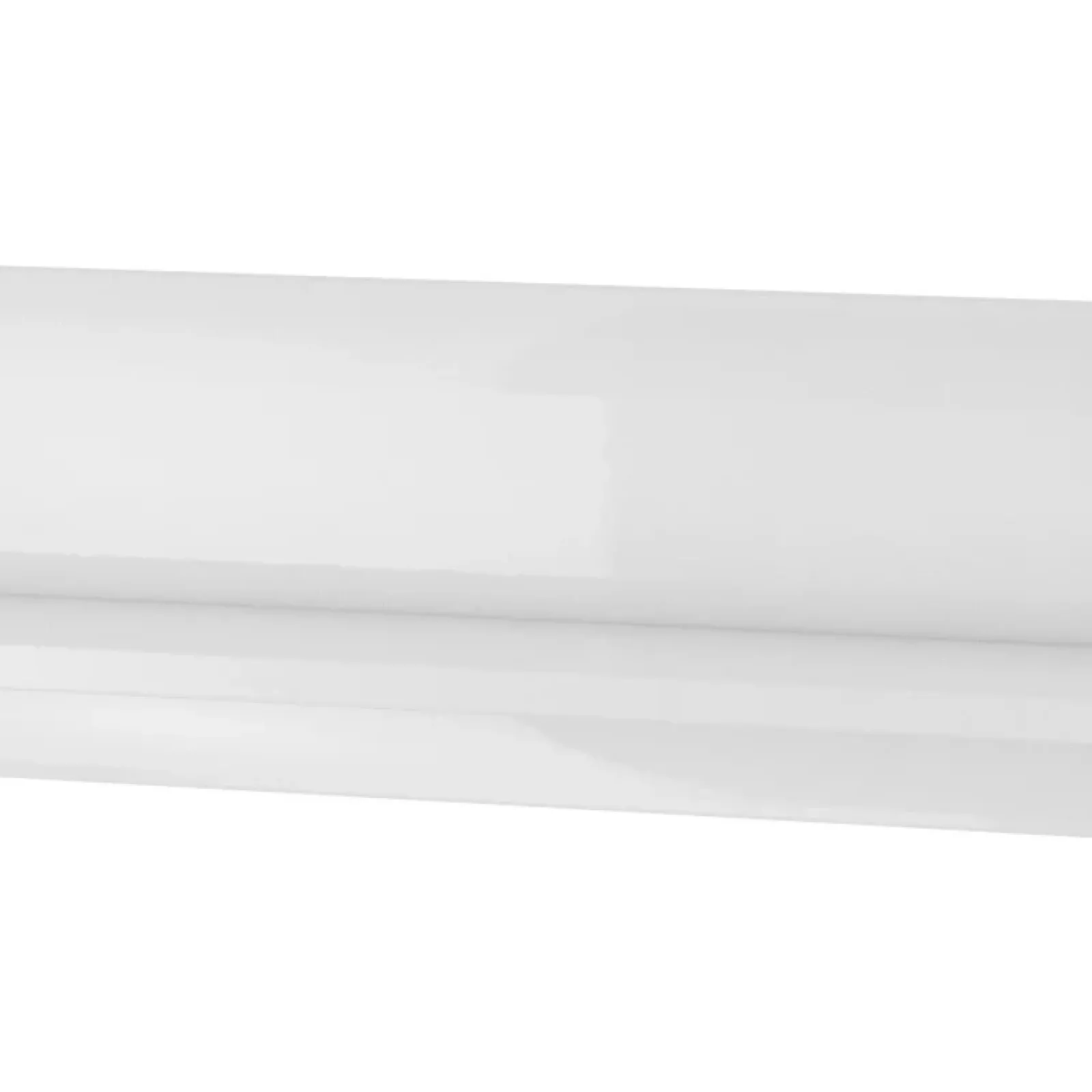 Garnero Arredamenti Mensole E Pensili-Mensola 160x22h cm soggiorno moderna bianco opaco e lucido Maiorca Bianco Lucido