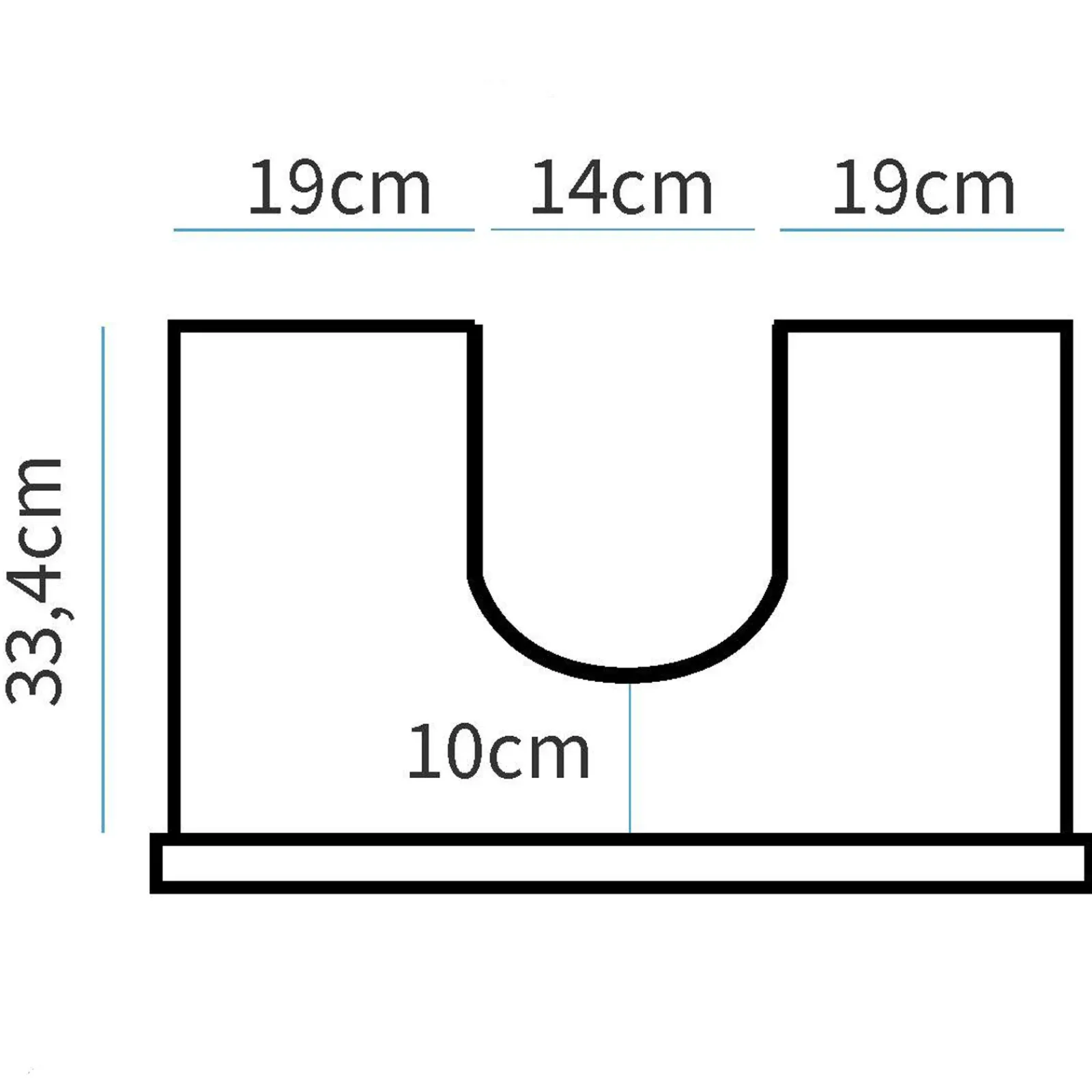 Garnero Arredamenti Mobili Bagno A Terra-Mobile bagno a terra 61cm con lavabo 1 cassetto 1 anta rovere bianco Ilias