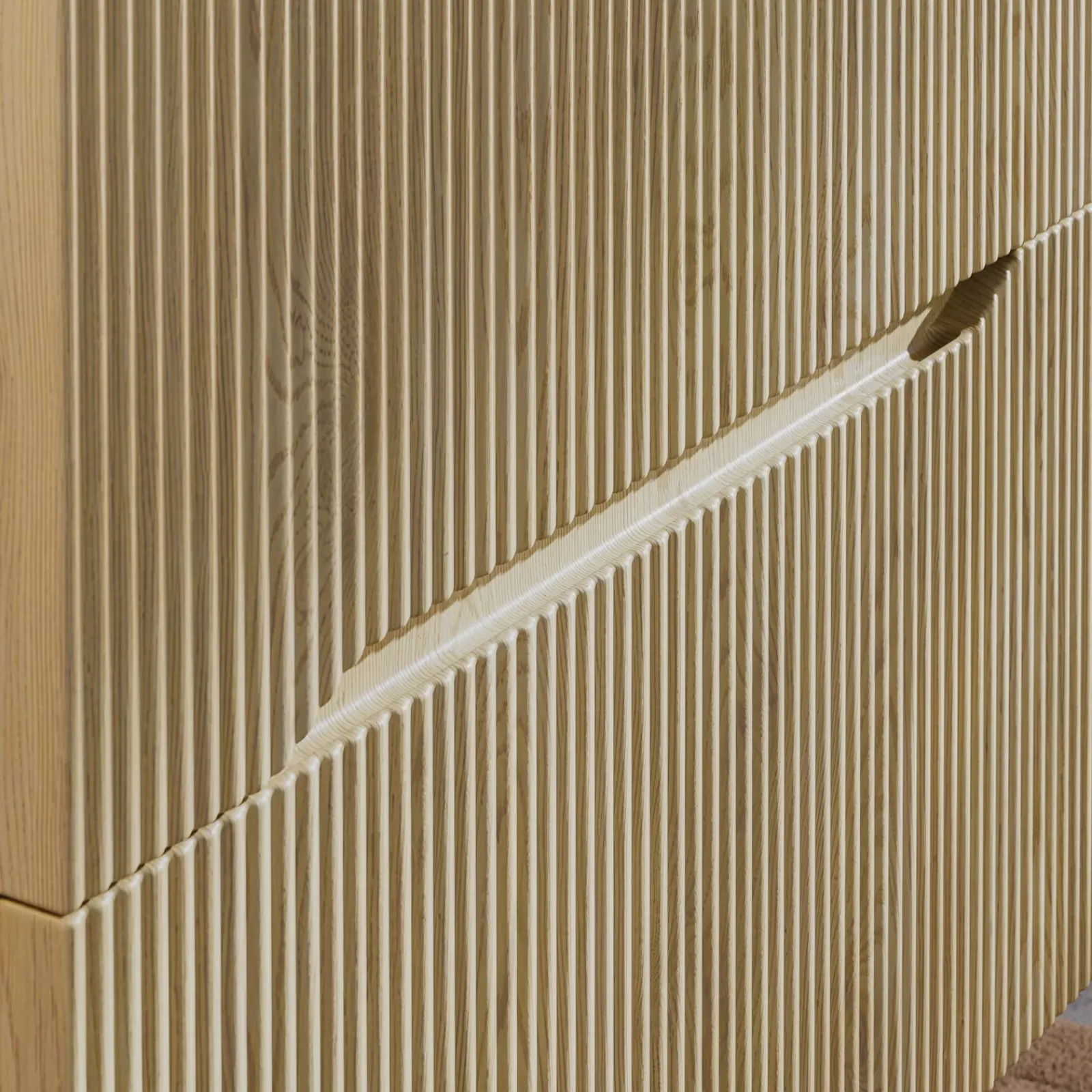 Garnero Arredamenti Mobile Bagno Sospeso-Mobile bagno sospeso cannettato 120cm con doppio lavabo rovere Pretty