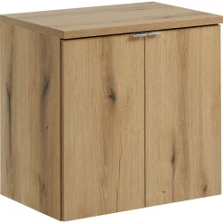 Garnero Arredamenti Mobile Bagno Sospeso-Mobile bagno sospeso 60cm 2 ante Rovery Rovere