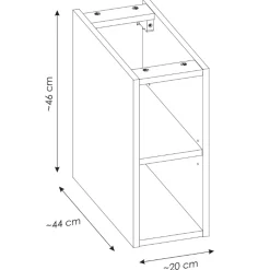 Garnero Arredamenti Mobile Bagno Sospeso-Mobile bagno sospeso 180cm 2 cassettoni e 2 cassetti attrezzati cannettato blu Deep
