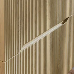 Garnero Arredamenti Mobile Bagno Sospeso-Mobile bagno sospeso 120cm cannettato rovere Pretty