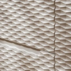 Garnero Arredamenti Mobile Bagno Sospeso-Mobile bagno sospeso 120cm con lavabo, specchio, colonna e 3 pensili beige rovere Swim