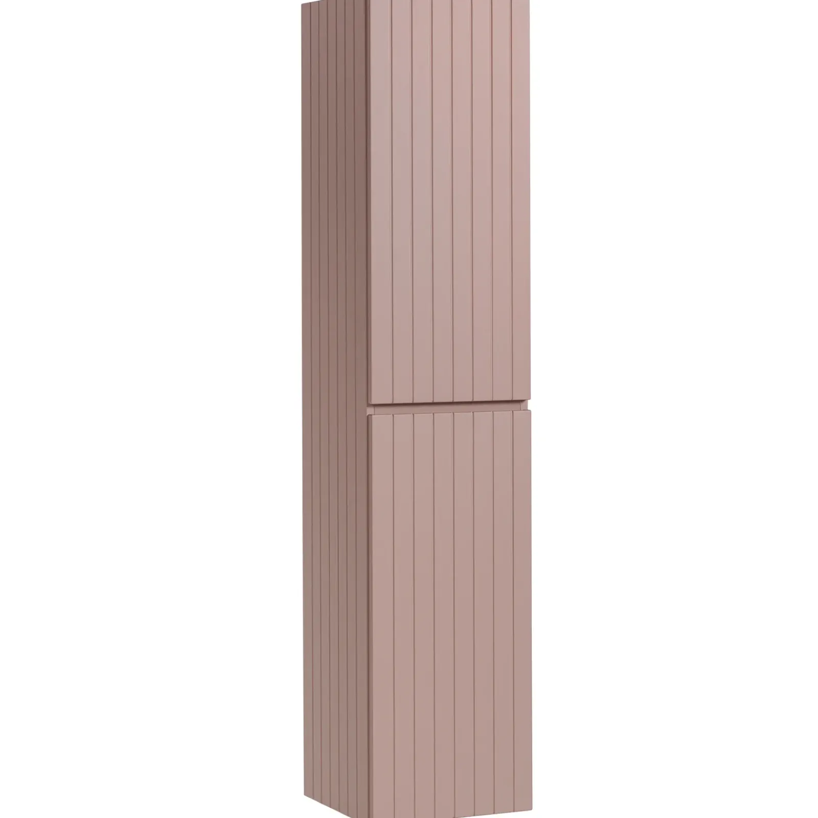 Garnero Arredamenti Mobile Bagno Sospeso-Mobile bagno sospeso 100cm cannettato con lavabo, colonna e specchio Autentic Rosa