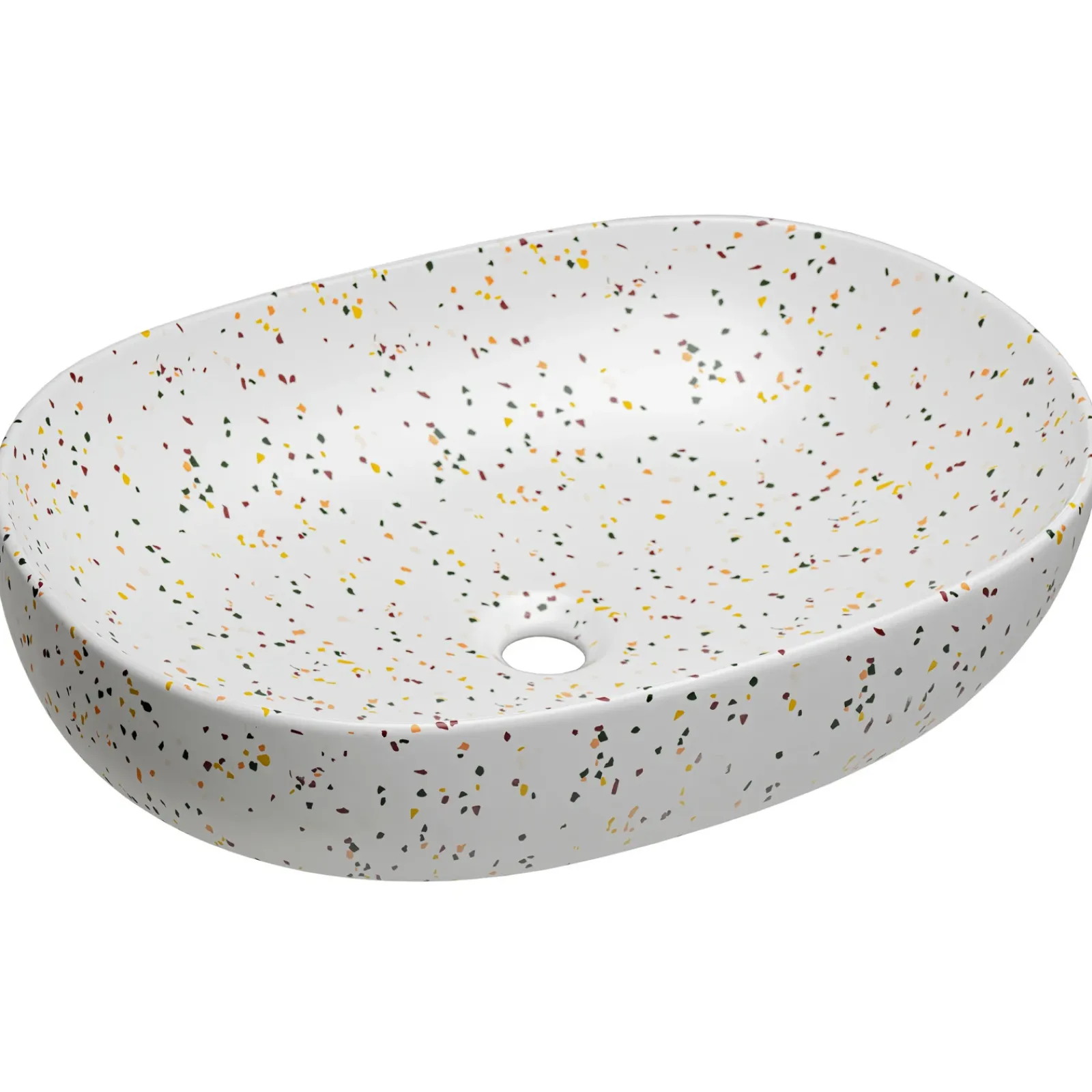 Garnero Arredamenti Mobile Bagno Sospeso-Mobile bagno sospeso 100cm cannettato con lavabo, colonna e specchio Autentic Rosa