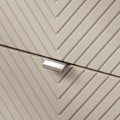 Garnero Arredamenti Mobile Bagno Sospeso-Mobile bagno sospeso 60cm con colonna beige cashmere Neutry