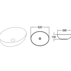 Garnero Arredamenti Mobile Bagno Sospeso-Mobile bagno sospeso 120cm cm con 2 lavabi da appoggio, 2 specchi, colonna e cubotti quercia antracite Limpid