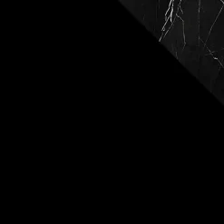 Garnero Arredamenti Mobile Bagno Sospeso-Mobile bagno sospeso 100cm con lavabo, specchio e colonna nero Krom Nero Opaco