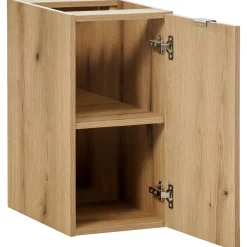 Garnero Arredamenti Mobile Bagno Sospeso-Mobile bagno sospeso 60cm con colonna rovere Rovery