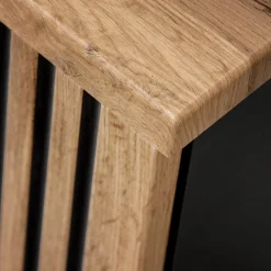 Garnero Arredamenti Mobile Bagno Sospeso-Mobile bagno sospeso 80cm cm 2 cassetti 2 vani quercia antracite Limpid