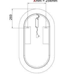 Garnero Arredamenti Mobile Bagno Sospeso-Mobile bagno sospeso 120cm cm con 2 lavabi da incasso, 2 specchi, colonna e cubotti quercia antracite Limpid