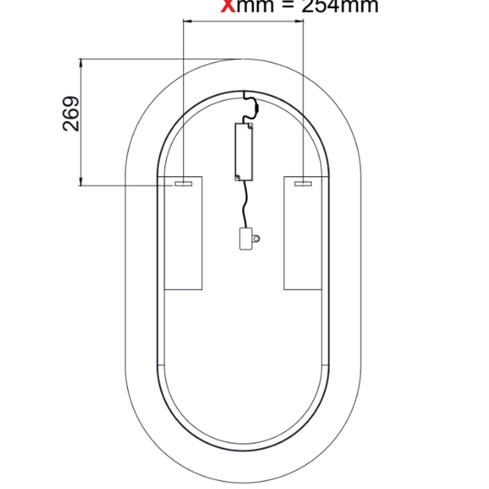 Garnero Arredamenti Mobile Bagno Sospeso-Mobile bagno sospeso 120cm cm con 2 lavabi da incasso, 2 specchi, colonna e cubotti quercia antracite Limpid