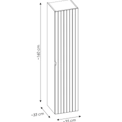 Garnero Arredamenti Mobile Bagno Sospeso-Mobile bagno sospeso 120cm con 2 lavabi, 2 specchi rotondi e colonna cannettato blu Deep