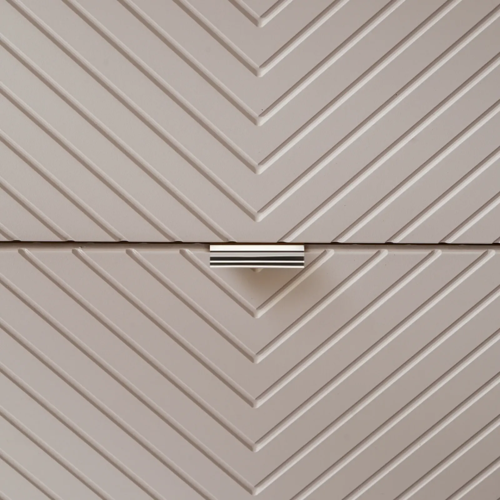 Garnero Arredamenti Mobile Bagno Sospeso-Mobile bagno sospeso 80cm con lavabo 2 cassetti beige cashmere Neutry