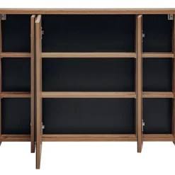 Garnero Arredamenti Mobile Bagno Sospeso-Mobile bagno sospeso 100cm con lavabo, mobile specchio e colonna rovere antracite Stony