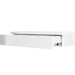 Garnero Arredamenti Mobili Ingresso Sospesi|Mobili Ingresso-Mobile ingresso sospeso 100x20h cm con cassetto bianco Magnolia