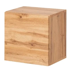 Garnero Arredamenti Mobili Ingresso Sospesi|Mobili Ingresso-Mobile ingresso sospeso 100x165h cm rovere opaco bianco Dante 3 Gihome®