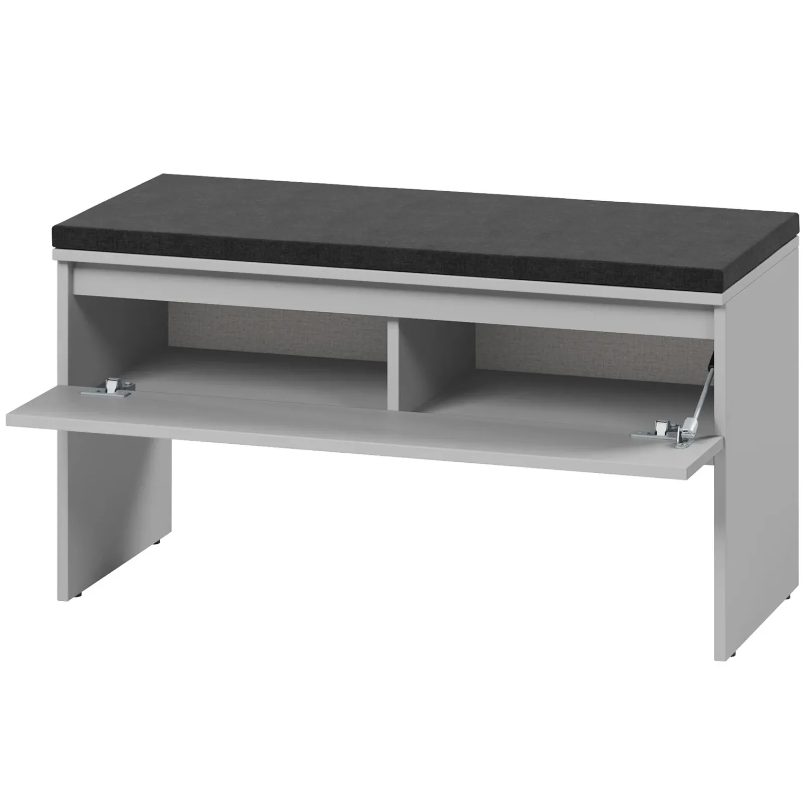 Garnero Arredamenti Mobili Ingresso Appendiabiti|Mobili Ingresso-Mobile ingresso 300x200h cm con specchio appendiabiti armadio Accent Grigio